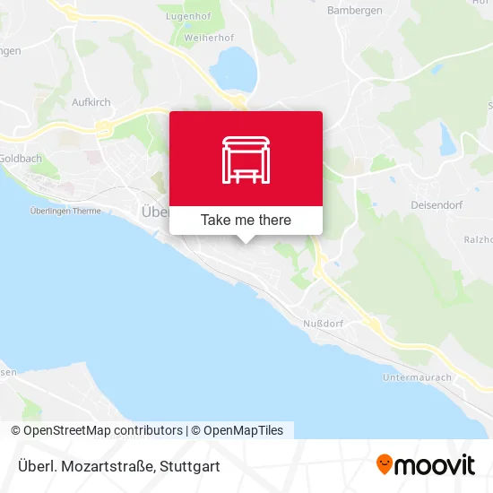 Карта Überl. Mozartstraße