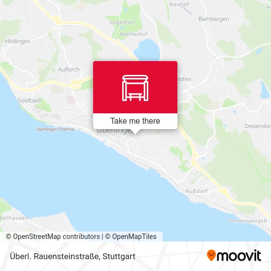 Карта Überl. Rauensteinstraße