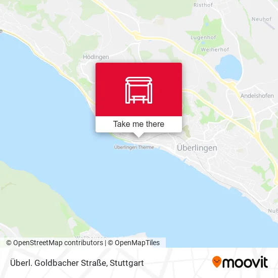 Карта Überl. Goldbacher Straße