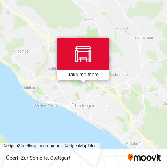 Карта Überl. Zur Schleife