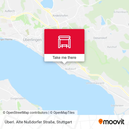 Карта Überl. Alte Nußdorfer Straße