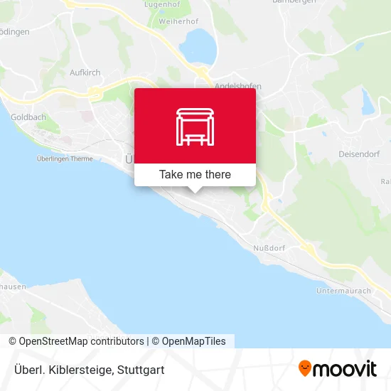 Карта Überl. Kiblersteige