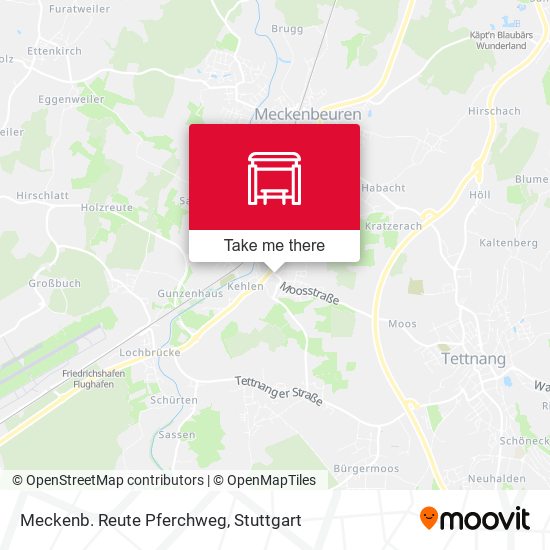 Meckenb. Reute Pferchweg map