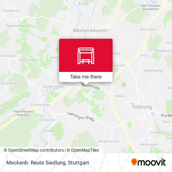 Meckenb. Reute Siedlung map