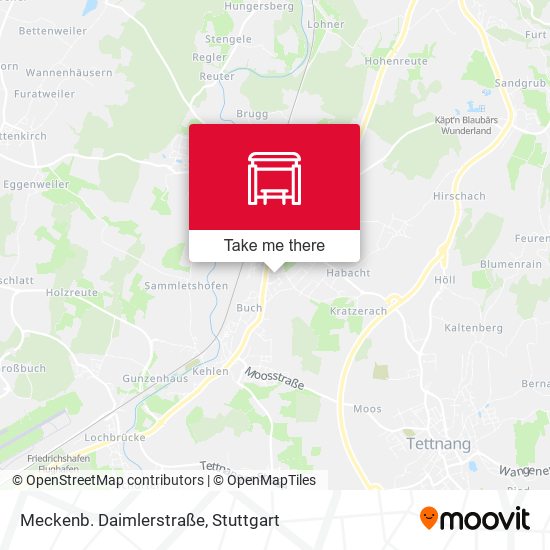 Meckenb. Daimlerstraße map