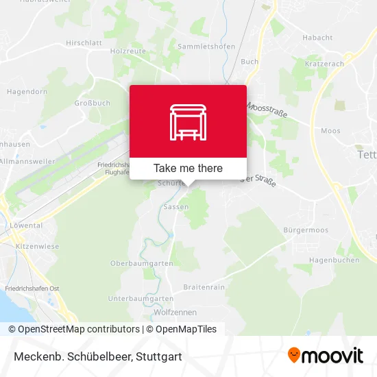 Карта Meckenb. Schübelbeer
