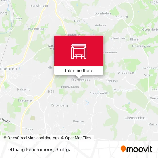 Карта Tettnang Feurenmoos