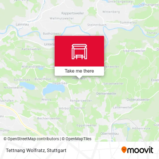 Карта Tettnang Wolfratz