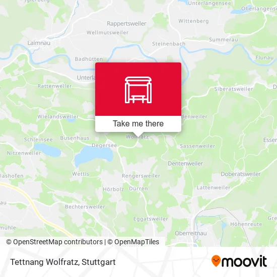 Карта Tettnang Wolfratz