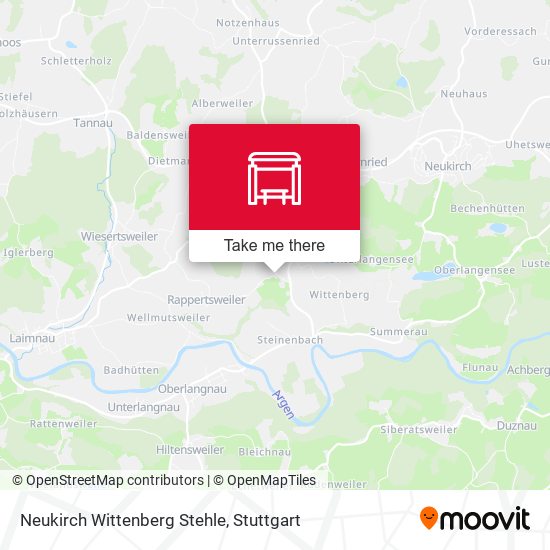 Neukirch Wittenberg Stehle map