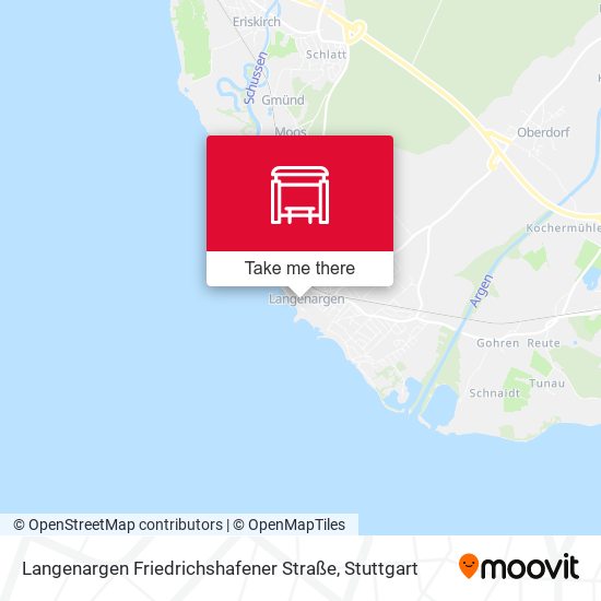 Langenargen Friedrichshafener Straße map