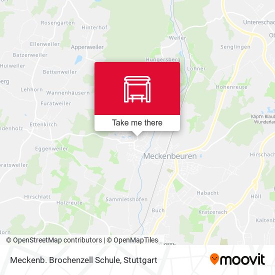 Meckenb. Brochenzell Schule map