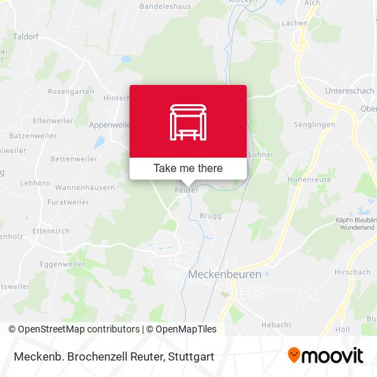 Meckenb. Brochenzell Reuter map