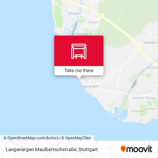 Карта Langenargen Maulbertschstraße