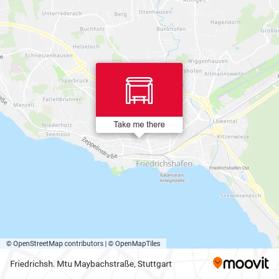 Карта Friedrichsh. Mtu Maybachstraße