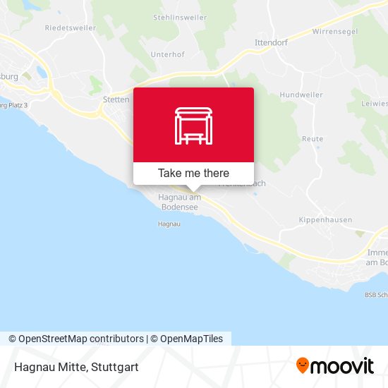 Карта Hagnau Mitte