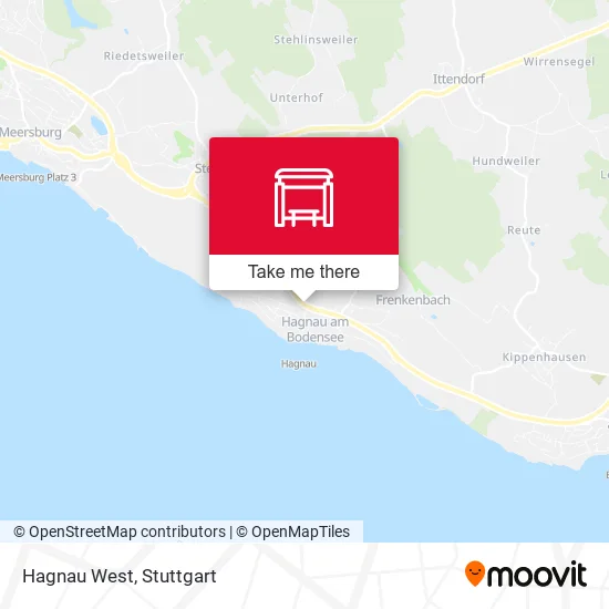 Карта Hagnau West