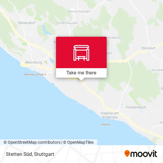 Карта Stetten Süd