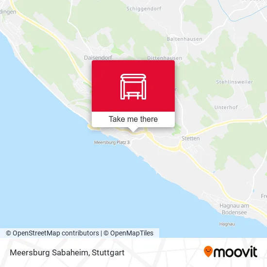 Карта Meersburg Sabaheim