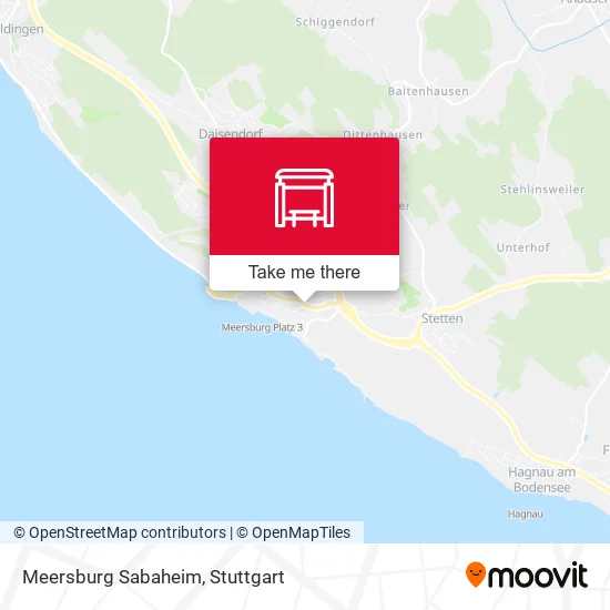 Карта Meersburg Sabaheim