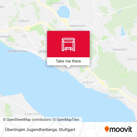 Карта Überlingen Jugendherberge