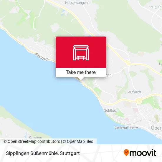 Карта Sipplingen Süßenmühle