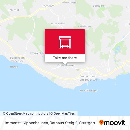 Immenst. Kippenhausen, Rathaus Steig 2 map