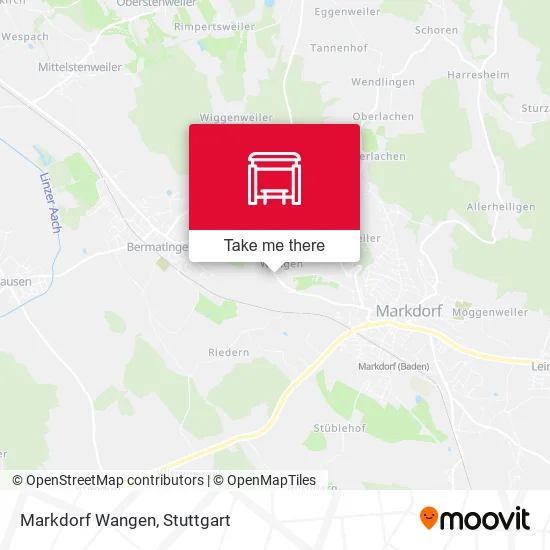 Карта Markdorf Wangen