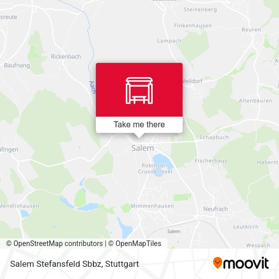 Salem Stefansfeld Sbbz map