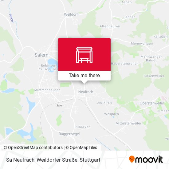 Sa Neufrach, Weildorfer Straße map