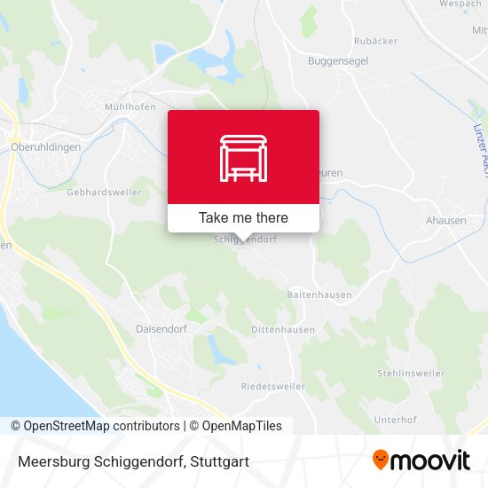 Meersburg Schiggendorf map