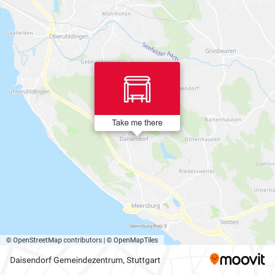 Карта Daisendorf Gemeindezentrum
