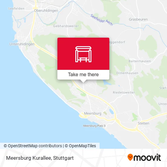 Карта Meersburg Kurallee