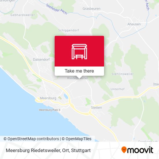 Meersburg Riedetsweiler, Ort map