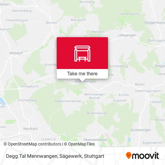 Degg.Tal Mennwangen, Sägewerk map