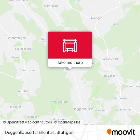 Deggenhausertal Ellenfurt map