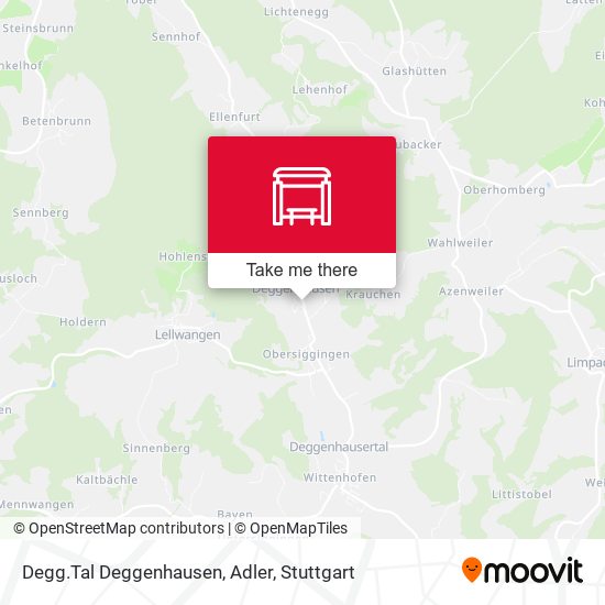 Degg.Tal Deggenhausen, Adler map