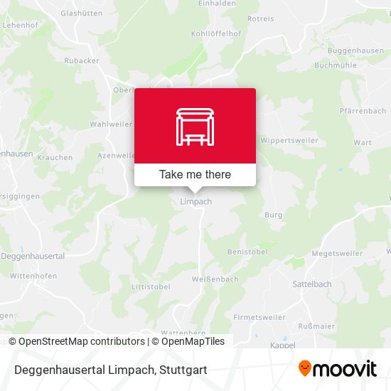 Deggenhausertal Limpach map