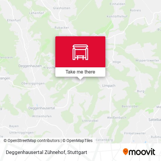 Deggenhausertal Zühnehof map