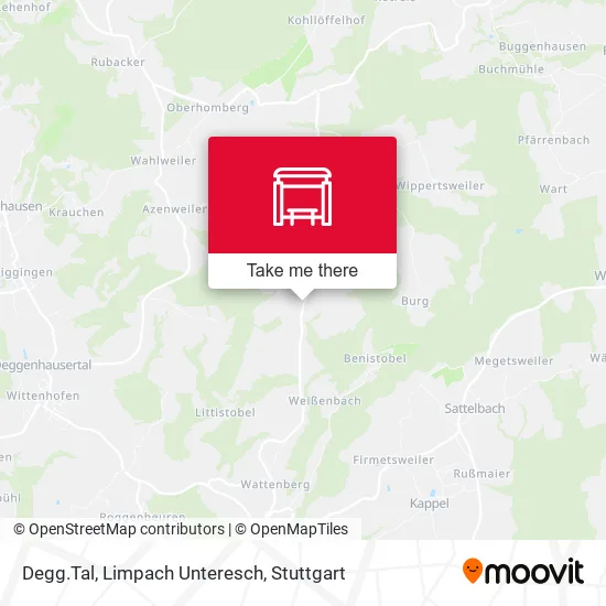 Карта Degg.Tal, Limpach Unteresch