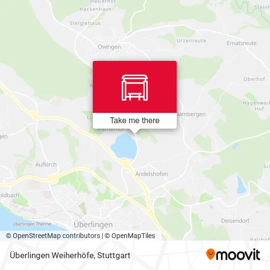 Карта Überlingen Weiherhöfe