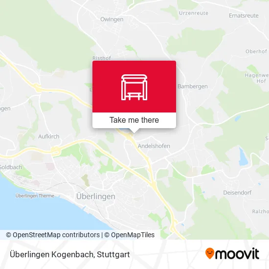 Карта Überlingen Kogenbach