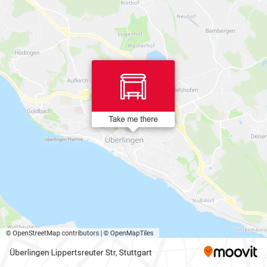 Карта Überlingen Lippertsreuter Str