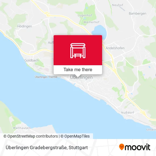 Карта Überlingen Gradebergstraße