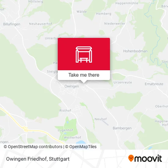 Карта Owingen Friedhof