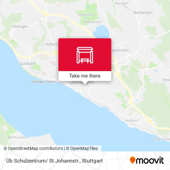 Карта Üb Schulzentrum/ St.Johannstr.