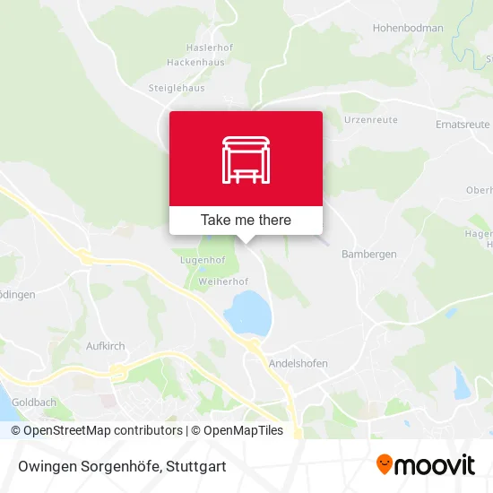 Карта Owingen Sorgenhöfe