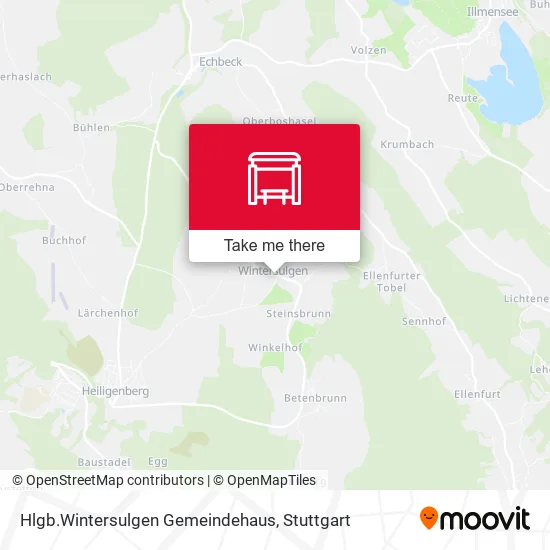 Карта Hlgb.Wintersulgen Gemeindehaus