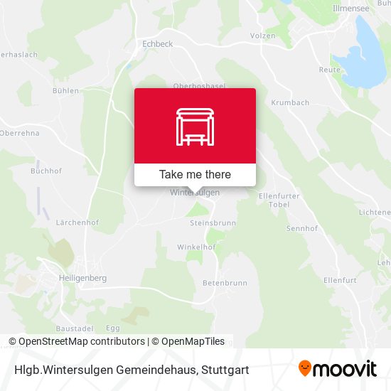 Hlgb.Wintersulgen Gemeindehaus map
