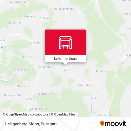 Карта Heiligenberg Moos